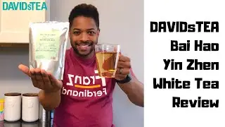 DAVIDsTEA Bai Hao Yin Zhen Review - Silver Needle White Tea Review -One of their most expensive teas