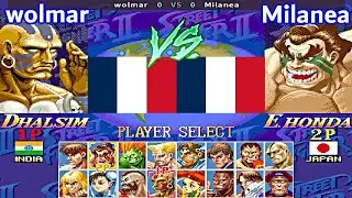 Super Street Fighter II X: Grand Master Challenge - wolmar vs Milanea
