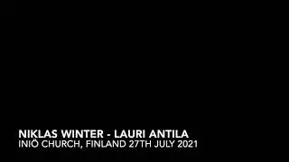 Niklas Winter & Lauri Antila Ini&ouml; Churh, Finland 27 Juli 2021
