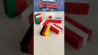 Флаги Мира из ЛЕГО! Lego Самоделки #shorts