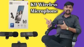 🎧| K9 Wireless Mic Unboxing & Test | Best Budget Mic for YouTube Shorts#k9Mic#trading #viral