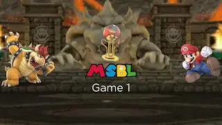 MSBL Postseason: Mario fireballs vs bowser monsters (game 1)