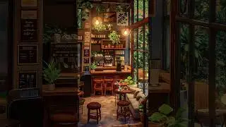 Relaxing Jazz Music at Cozy Coffee Shop Ambience ☕ Soft Jazz Instrumental for Work & Study