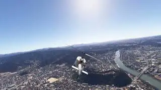 Nasty landing near Fukushima! Left me shaking