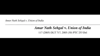 Amar Nath Sehgal Case Decoded | Moral Rights in IPR | LLB V Term Must-Watch!