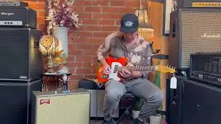 Fender Custom Shop 60's Tele in Candy Tangerine and Benson Monarch Reverb Plus