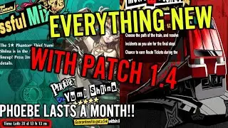 *NEW* PATCH 1.4: WHAT'S NEW AND EXCITING??? | PERSONA 5: THE PHANTOM X