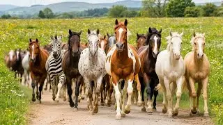 ASMR Virtual Horse Ride - Horse Riding in nature | | nature | relax | #asrm #HorseRidinginnature #14