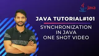 Synchronization in Java | Java Programming | One Shot Video | In Hindi