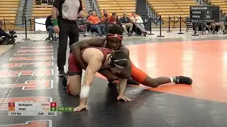 174lbs Xavier Giles (Princeton) vs Haden Bottigleiri (Harvard)