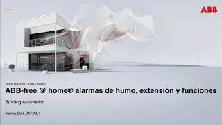 Abb free@home&reg;Alarm Stick(humo,calor y CO. 