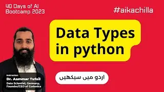 Data types in python | #pythonkachilla #aikachilla