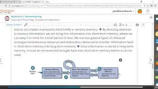 Stage Model of Memory