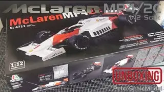 McLaren MP4/2C / 迈凯伦 / Alain Prost / ITALERI 1/12 / Scale Model Unboxing / 2023 Reprint / No 4711