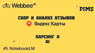 Сбор и анализ отзывов Яндекс карты, AI и парсинг
