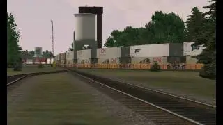 MSTS: 3 Trains On The Bala Sub