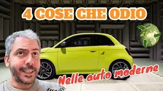4 cose che odio nelle Auto moderne