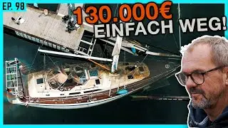 Gesunken bei Flutkatastrophe... Christians TRAUMBOOT ist ein TOTALSCHADEN!