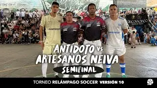 Antídoto vs Artesanos Neiva 🔥 SEMIS ¡LEO WEIR MODO CRACK! #TorneoRelámpago V10 en Itagüí 