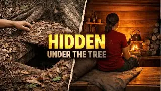 No One Would Guess This Exists: A Secret Underground Shelter Beneath a Massive Tree