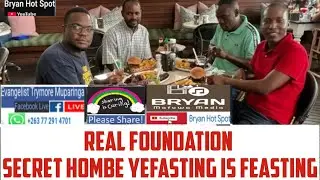 Evangelist Trymore Muparinga in e street sermon- Real foundation.SECRET HOMBE YEFASTING IS FEASTING