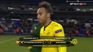 Tottenham 1-2 Dortmund All Goals & Extended Highlights 2O16