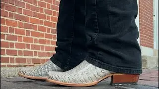 Rujo Beck 2 Week Review (water snake skin boots)