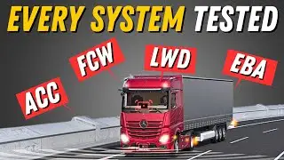 All Semi-Truck Saftey System Explanied - ACC, CMS, EBA, BSD, LDW