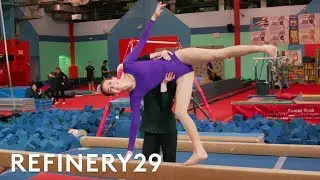 I Trained Like A Professional Gymnast | Lucie For Hire | Refinery29