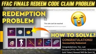 SITE CRASH / NOT OPENING PROBLEM IN REDEEM CODE | FFAC REDEEM CODE PROBLEM SOLVED | GW ADNAN