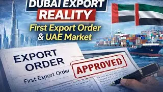 Dubai Export Reality Exposed | How I Got My First Export Orders 