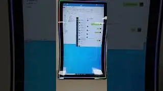 55&rdquo; S-curved touch screen for slot machine