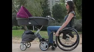 Wheelchair Stroller Connector