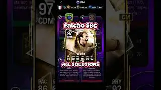 Falc&atilde;o Madfut Icon SBC | All Solutions in MADFUT 26 🔥😈 #madfut #madfut26 #sbcsolutions #fyp #foryou