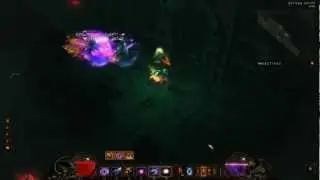 Diablo III Wizard Inferno Act 1 - Arcane Orb build - 17k HP 30k DPS
