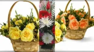 Flowers and Music-Flowers in a basket- part 1