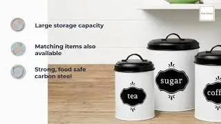 Kitchen Canisters Set of 3