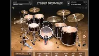 STUDIO DRUMMER by Native Instruments DEMO - Stadium Kit - THE ROOM