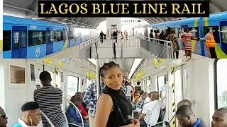 See What the New Lagos Intra City Blue Line Rail Looks Like || My Honest Review #luchivee #cities