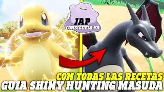 TODAS las RECETAS PODER HUEVO NIVEL 3 para MASUDA y CONSEGUIR DITTO EXTRANJERO! POK&Eacute;MON ESCARLATA