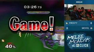 Melee Monday at Click #2 &mdash; Singles &mdash; Frosty vs McViq