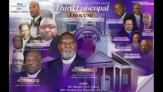 3rd Episcopal Diocese Annual Convention 12-2-2023