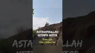Trabas crash || ketimpa motor di tanjakan #shorts #crash