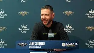 James Borrego on defense, Jose Alvarado's energy | Pelicans-Grizzlies Postgame Interview 1/30/26