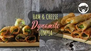 DYNAMITE LUMPIA | How to make Ham and Cheese Dynamite Spring Rolls | The Awkward Kitchen PH