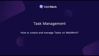 How to create Tasks on WebWork?