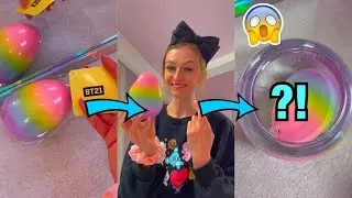 [ASMR] HATCHING A MYSTERY PASTEL RAINBOW *BTS* EGG!!😱🥚🌈*INSANE RARE FIND!*🫢 #Shorts