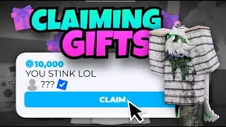 I CLAIMED 100+ GIFTS IN ROBLOX PLS DONATE (20,000+!)