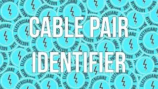 Cable Pair Identifier Tool