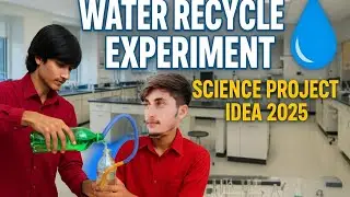 Amazing Water Recycle Experiment | Science Project Idea 2025 | Easy Science Project